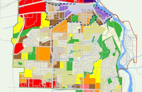 Thumnail image of Troutdale's zoning map